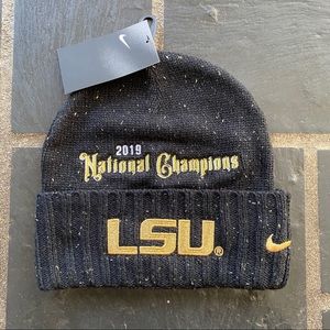 LSU TIGERS 2019 National Champions NIKE Beanie